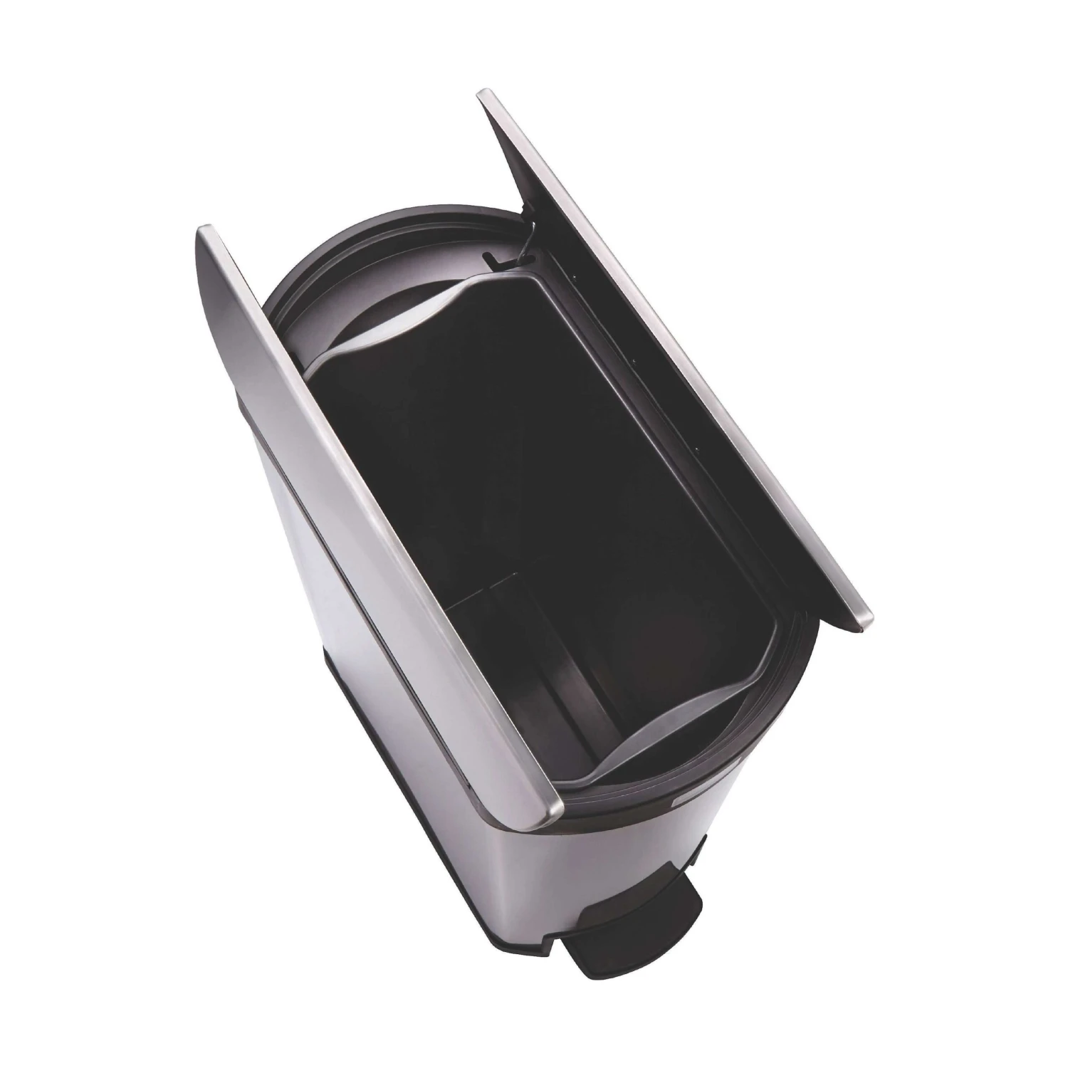 Rubbermaid Slim Jim End Step-On Metal Waste Containers 2 Rubbermaid Slim Jim End Step-On Metal Waste Containers - Image 2