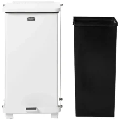 Rubbermaid The Defenders Fire-Resistant Step-On Pedal Bin 9 Rubbermaid The Defenders Fire-Resistant Step-On Pedal Bin -Rubbermaid Shop 106072