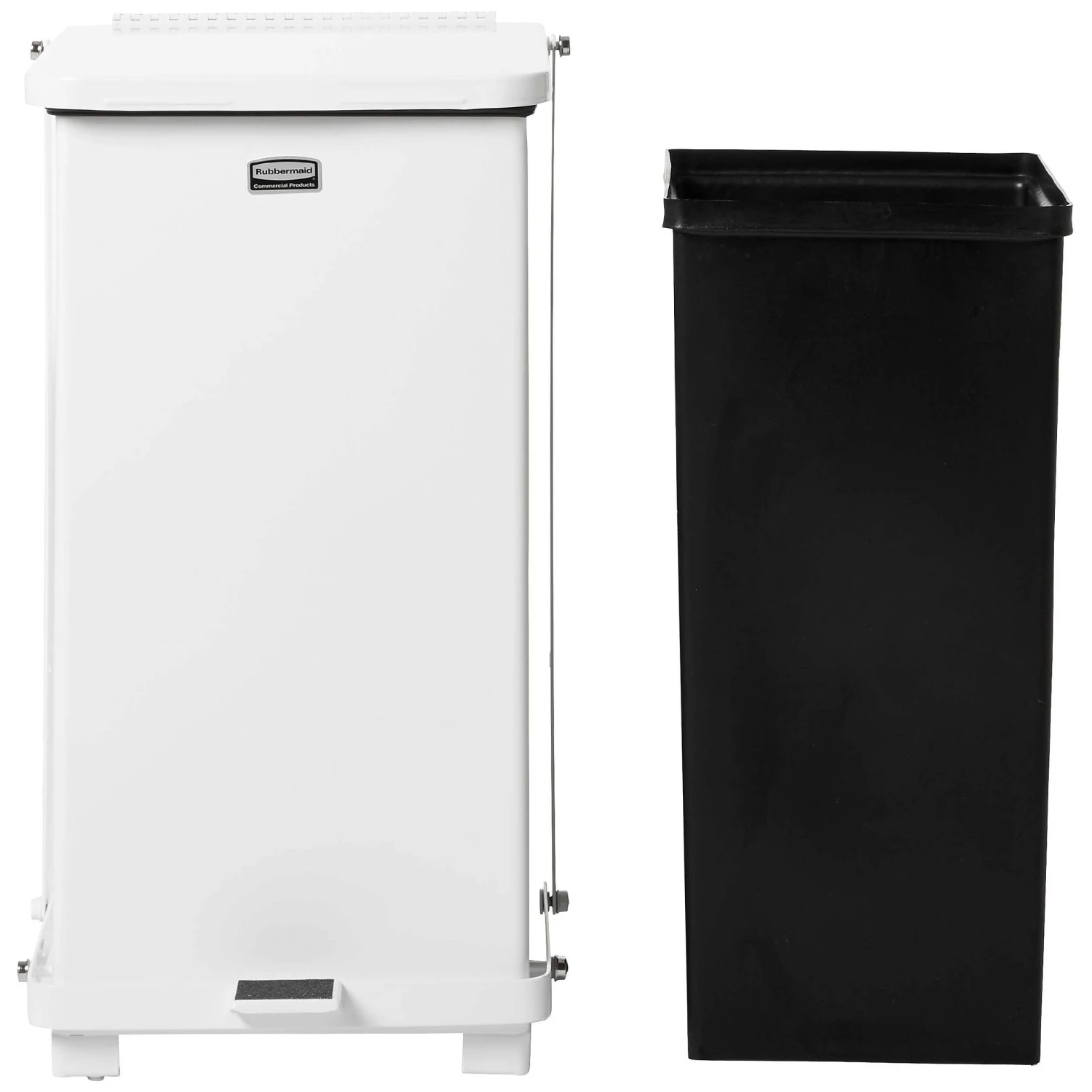 Rubbermaid The Defenders Fire-Resistant Step-On Pedal Bin 5 Rubbermaid The Defenders Fire-Resistant Step-On Pedal Bin - Image 5