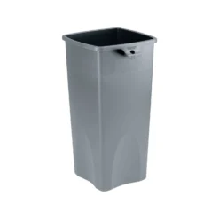 Rubbermaid Untouchable Square Waste Container With Lids 87L