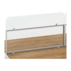 Defense Glazed Desktop Screen Extensions -Rubbermaid Shop 106188 scaled