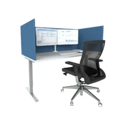 SafeGuard Anti-Bacterial Vinyl Desktop Screens -Rubbermaid Shop 106213