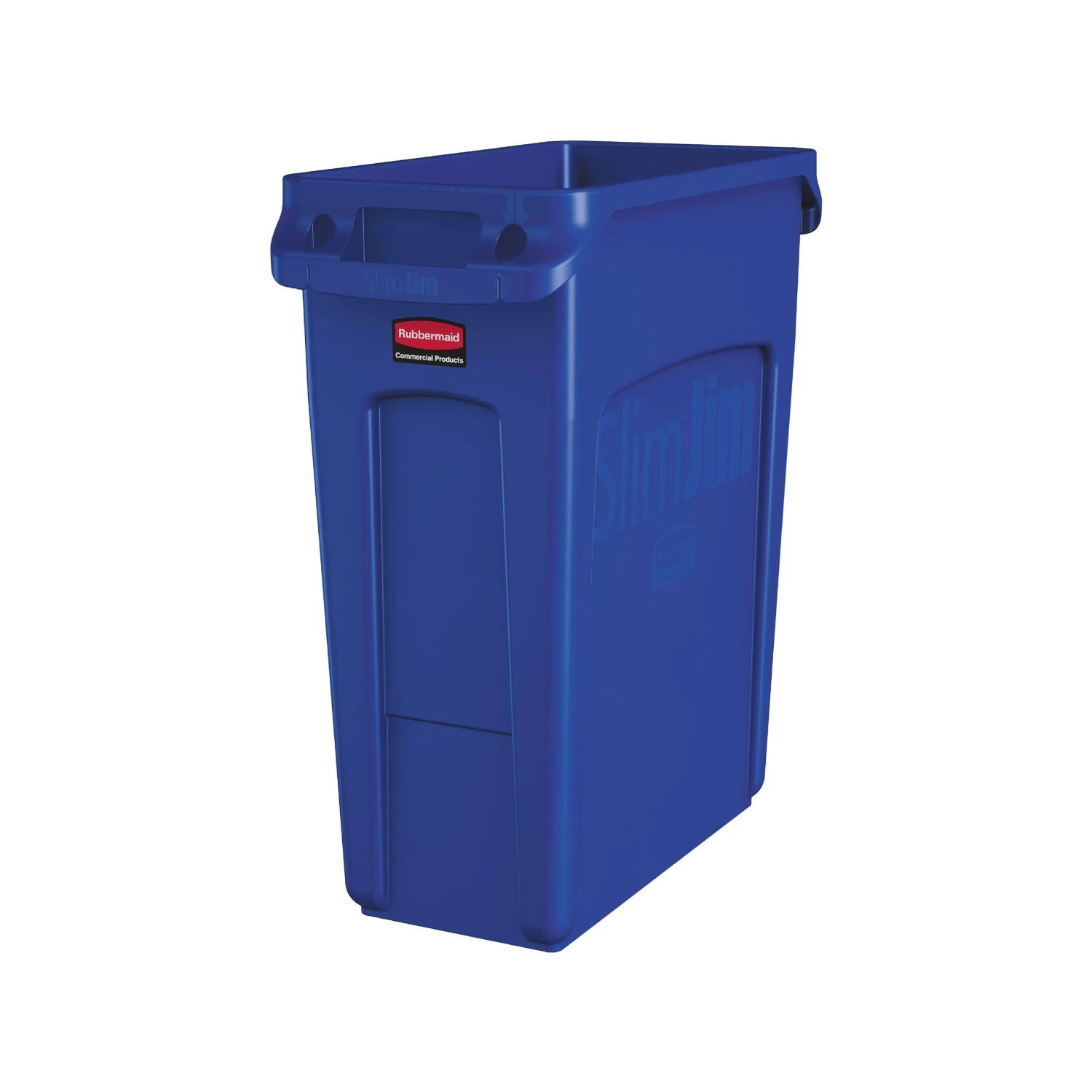 Rubbermaid Slim Jim Vented Bins With Swing Top Lid 2 Rubbermaid Slim Jim Vented Bins With Swing Top Lid - Image 2