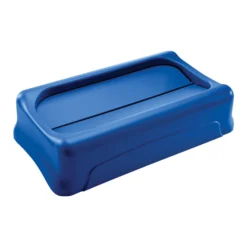 Rubbermaid Slim Jim Vented Bins With Swing Top Lid 17 Rubbermaid Slim Jim Vented Bins With Swing Top Lid -Rubbermaid Shop 106255