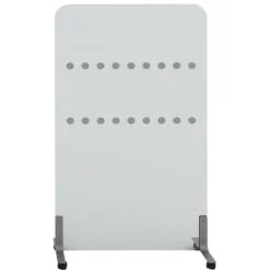 Defense Frameless Glazed Floor Mobile Screens -Rubbermaid Shop 106275