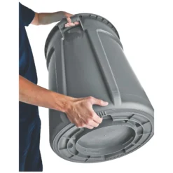 Rubbermaid Brute Round Waste Containers 75.7L 19 Rubbermaid Brute Round Waste Containers 75.7L -Rubbermaid Shop 106392