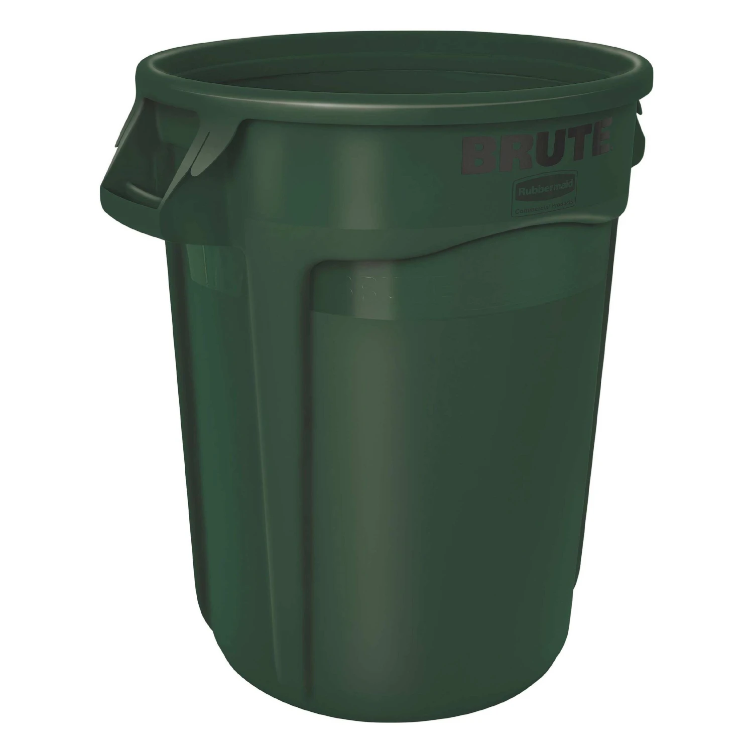 Rubbermaid Brute Round Waste Containers Dark Green 1 Rubbermaid Brute Round Waste Containers Dark Green