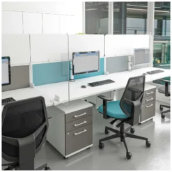 PreVent Panel Desktop Screen Toppers -Rubbermaid Shop 107028