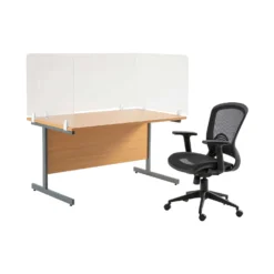 Karbon Shield Acrylic Desktop Screens -Rubbermaid Shop 107244 scaled