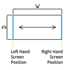 PreVent Panel Desktop Return Screens -Rubbermaid Shop 107306