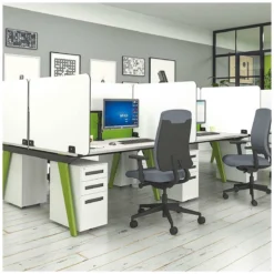 PreVent Panel Desktop Return Screens -Rubbermaid Shop 107307