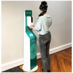 Clarify+ Freestanding Hand Sanitising Station With Automatic Dispenser -Rubbermaid Shop 107365