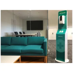 Clarify+ Freestanding Hand Sanitising Station With Automatic Dispenser -Rubbermaid Shop 107366