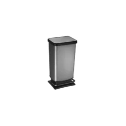 Soft Closing Metal Effect Pedal Bins -Rubbermaid Shop 107457