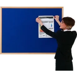 Eco Friendly Wood Frame Noticeboards