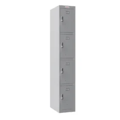 Phoenix PL Series Personal Lockers - 4 Door 1 Column With Electronic Lock -Rubbermaid Shop 108043
