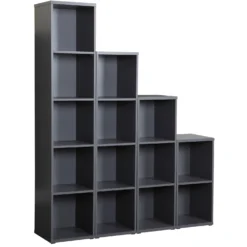 Karbon Narrow Bookcases -Rubbermaid Shop 108868