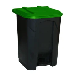 Hands Free Pedal Bins With Coloured Lids -Rubbermaid Shop 109424