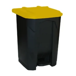Hands Free Pedal Bins With Coloured Lids -Rubbermaid Shop 109426