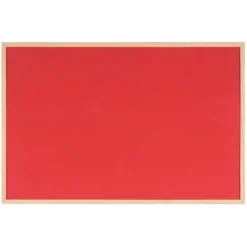 Bi-Office Reversible Red/Cork Notice Board