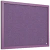 Bi-Office Lavender Notice Board