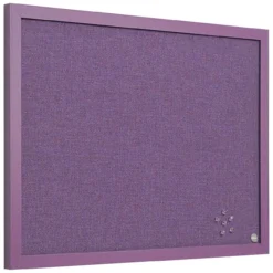 Bi-Office Lavender Notice Board