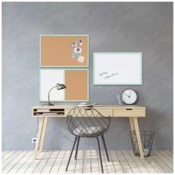 Bi-Office Pastel Combination Board