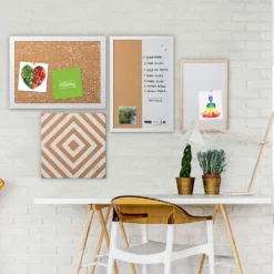 Bi-Office Positive Flow Neutrals Message Boards Set -Rubbermaid Shop 110120