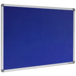 Karbon Aluminium Framed Felt Noticeboard With Pins