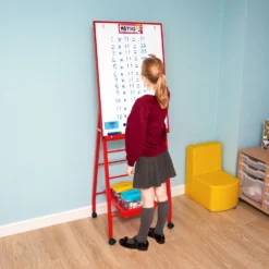 Single Boarded Standard Easel -Rubbermaid Shop 115011