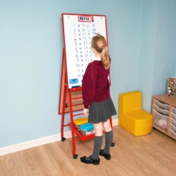 Double Boarded Standard Easel -Rubbermaid Shop 115021