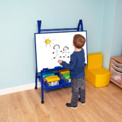 Singled Boarded Mobile Landscape Easel -Rubbermaid Shop 115058