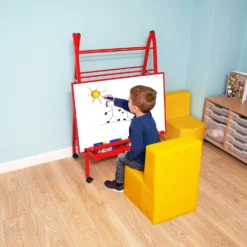 Singled Boarded Mobile Landscape Easel -Rubbermaid Shop 115063