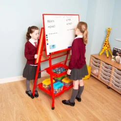 Double Boarded Mobile Landscape Easel -Rubbermaid Shop 115067