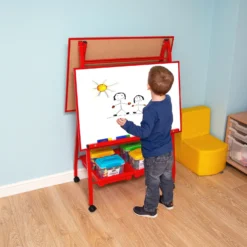 Double Boarded Mobile Landscape Easel -Rubbermaid Shop 115069