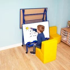 Double Boarded Mobile Landscape Easel -Rubbermaid Shop 115072