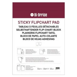 Bi-Office A1 Sticky Flipchart Pads (Pack Of 2)